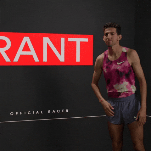 Track And Field Pointing GIF by Grand Slam Track