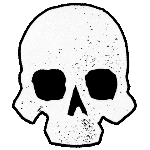 Red Dead Redemption Skull Sticker by Rockstar Games