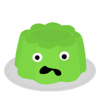 Sad Food Sticker