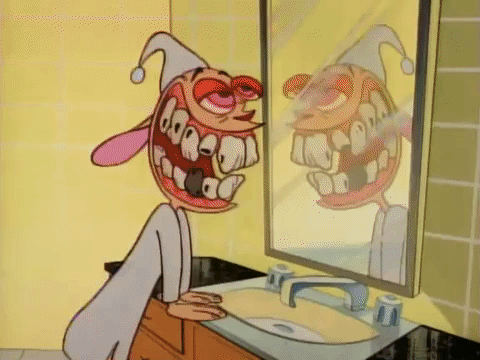 ren and stimpy nicksplat GIF