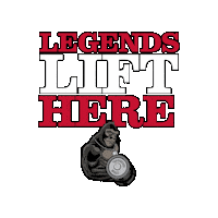 Gorilla Sticker by World Gym