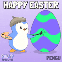 Easter Bunny Penguin GIF by Pudgy Penguins