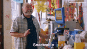 Food Drink Eating GIF by Kim's Convenience