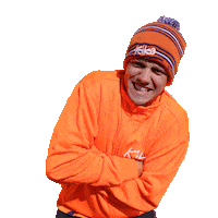 snow skating Sticker by Emolife