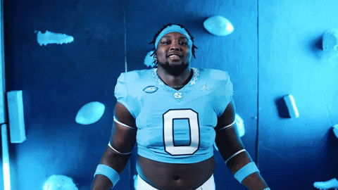 North Carolina Football GIF by UNC Tar Heels