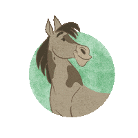 Farm Animals Horse Sticker by Agricamper