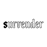 Surrender Frdm Sticker by Freedom Church