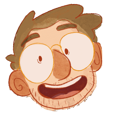 Happy Sticker