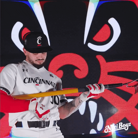 College Baseball GIF by Cincinnati Bearcats