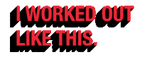 Workout Skincare Sticker by FaceGym