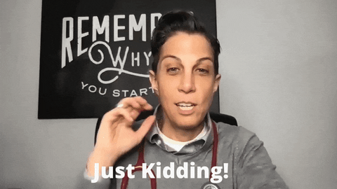 Just Kidding Lol GIF by The Knew Method