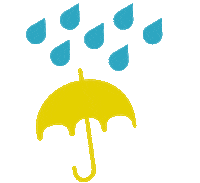 umbrella veryvancouver Sticker by Tourism Vancouver