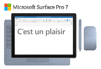 Surface Online Learning Sticker by Microsoft Canada