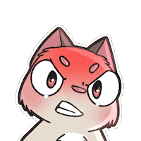 Sad Cat Sticker