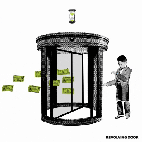 Revolving Door Corruption GIF by Transparency International