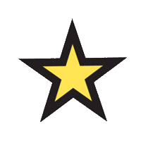 Star Sticker by Earth Rated