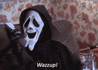 Whats Up Halloween GIF