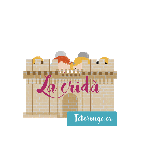 Fiesta Valencia Sticker by Tete Rouge