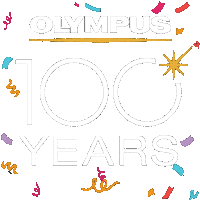 100 years party Sticker by Olympus UK