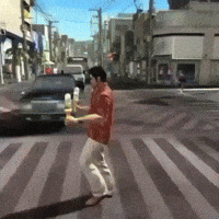 glinkleton ice cream yakuza kiryu yakuza3 GIF