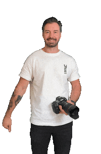 royvanderwensfotografie happy up camera thumb Sticker
