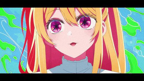 Zednaa giphyupload oshi no ko ruby hoshino kana arima GIF