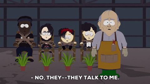 angry plants GIF by South Park 