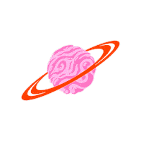 Pink Space Sticker by DEICHBRAND Festival
