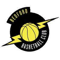 bedfordthunder basketball thunder bedford basketball team Sticker