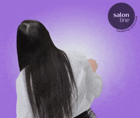 Liso Jogando Cabelo GIF by Salon Line