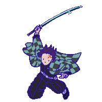 Demon Demonslayer Sticker