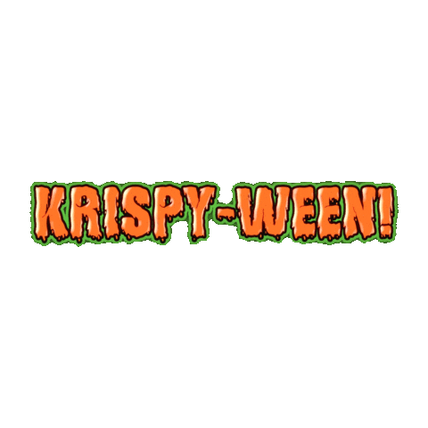 Halloween Donut Sticker by Krispykremetr