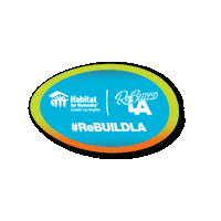 Rebuild La Sticker by HabitatLA