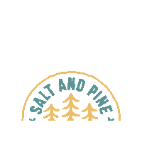 SaltandPine saltand salt and pine saltpine salt pine Sticker