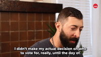 Voting decision