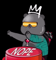 Like A Boss Deal With It GIF by Kanpai Pandas