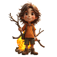 Marshmallows Lightening Bugs Sticker