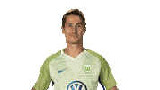 happy vfl wolfsburg Sticker by Bundesliga