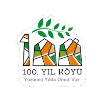 gulmekiyilestirir 100yılköyü Sticker