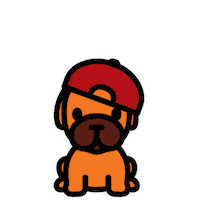 So Cool Dog Sticker