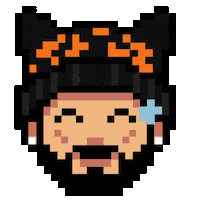 Pixel Smile Sticker by ERTgr