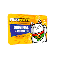 APEPlazas card tarjeta frikiplaza originalcomotu Sticker