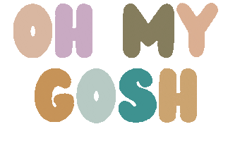 Oh My Gosh Omg Sticker