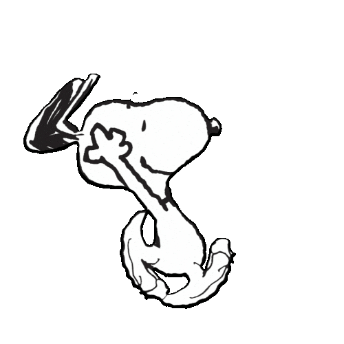 Excited The Peanuts Gang Sticker by Peanuts