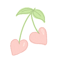 desertaloha aesthetic cherries cute aesthetic desrtaloha Sticker