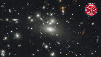 Glowing Deep Space GIF by ESA/Hubble Space Telescope