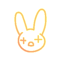 Neon Sticker by Black Rabbit