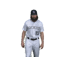 charlie blackmon Sticker by Colorado Rockies