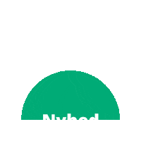 Tekst Nyhed Sticker by Plantetorvet.dk