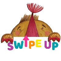 Swipe Up Sticker by Taína Almodóvar